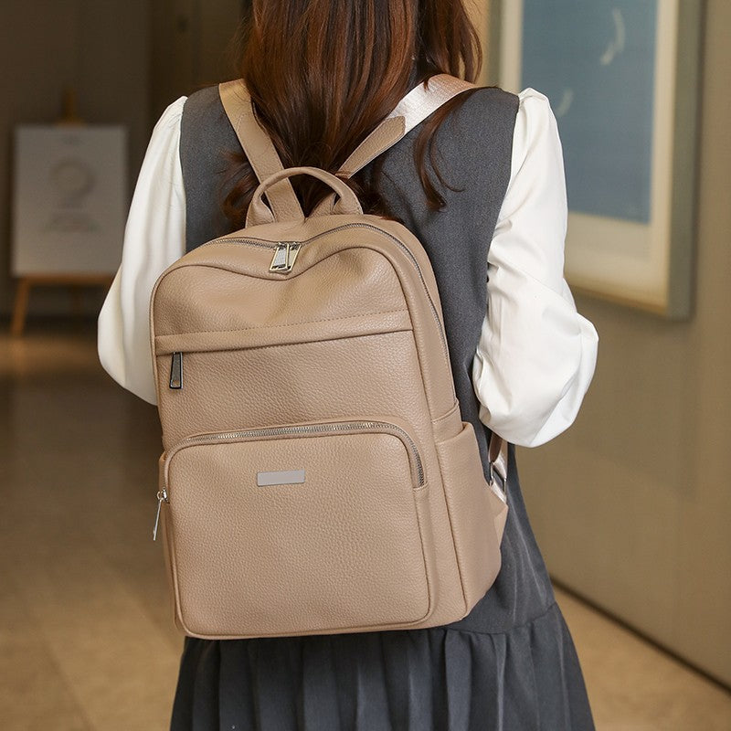 Sleek Multi-Compartment Backpack Bowlift