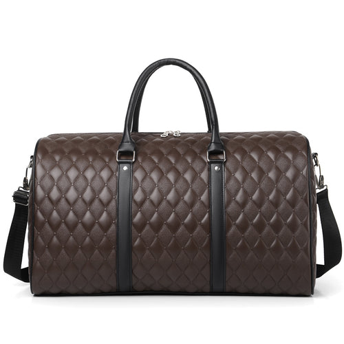 Premium Quilted Leather Duffle