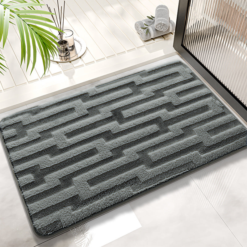Soft Plush Bath Mat Bowlift