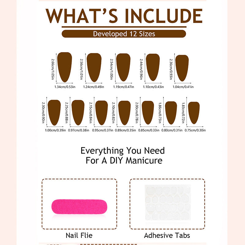 Premium Artificial Nails with Exquisite Design Bowlift