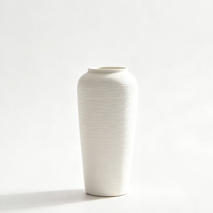 Textured Ceramic Decorative Floor Vase Bowlift