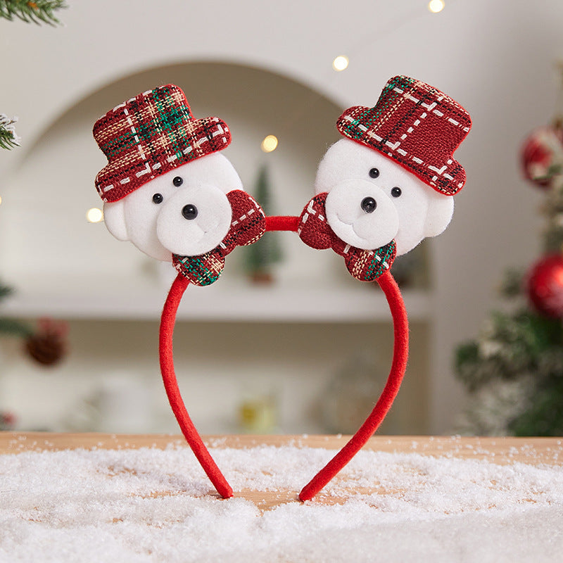 Festive Reindeer Headband Bowlift