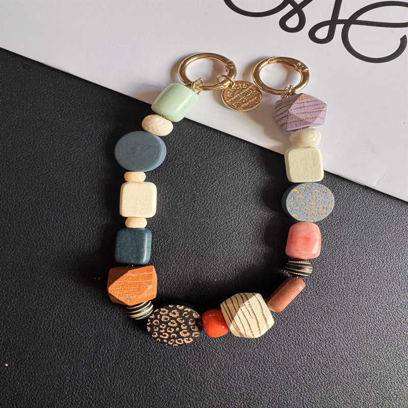 Decorative Beaded Chain Keychain Bowlift