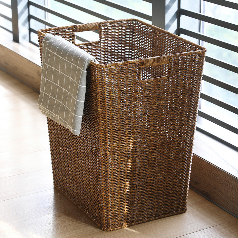 Large Handwoven Storage Bin Bowlift