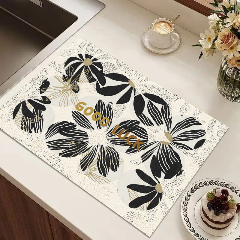 Decorative Kitchen Mat Bowlift
