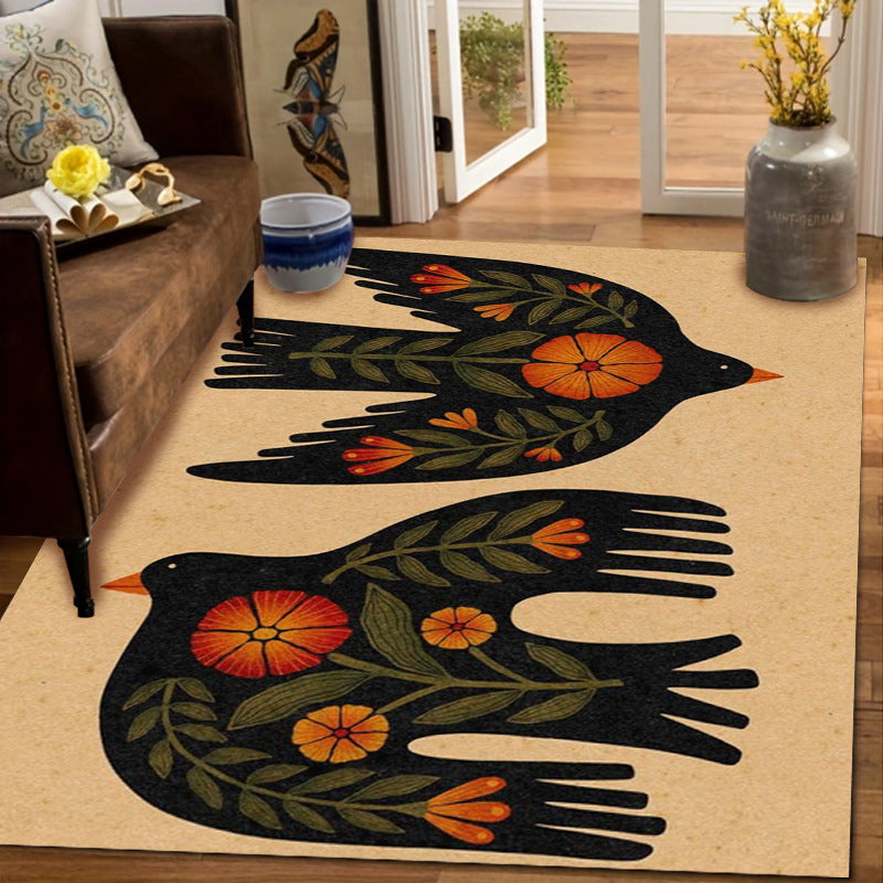 Artistic African Map Area Rug Bowlift