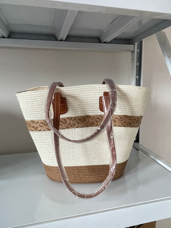 Elegant Braided Shopping Bag Bowlift