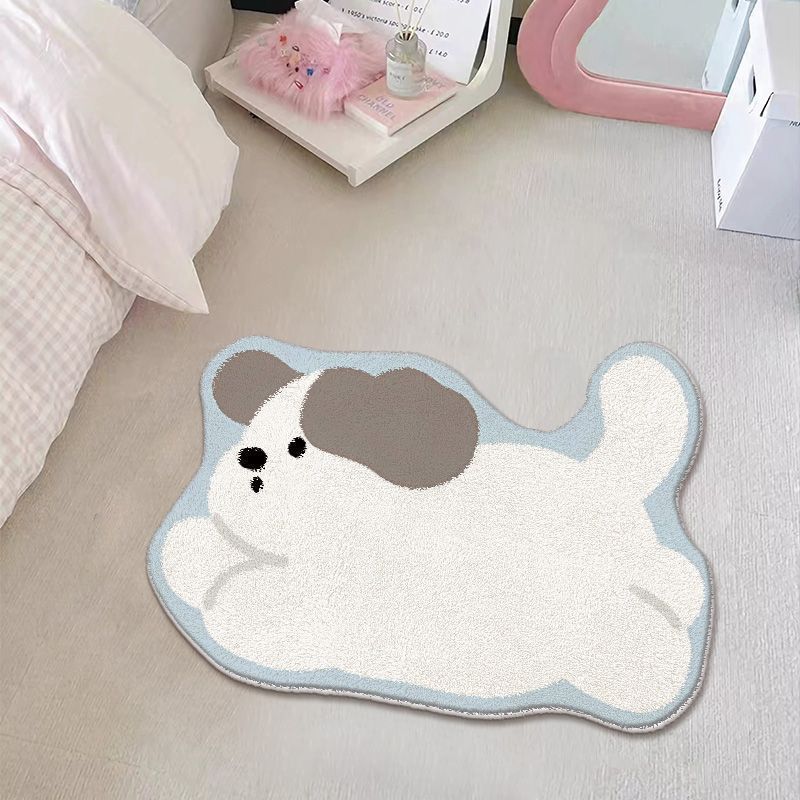 Adorable Cartoon Bear Area Rug Bowlift
