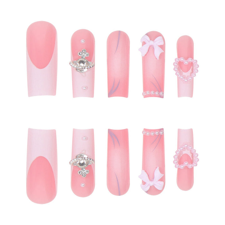 Decorative Press-On Nail Art Extensions Bowlift
