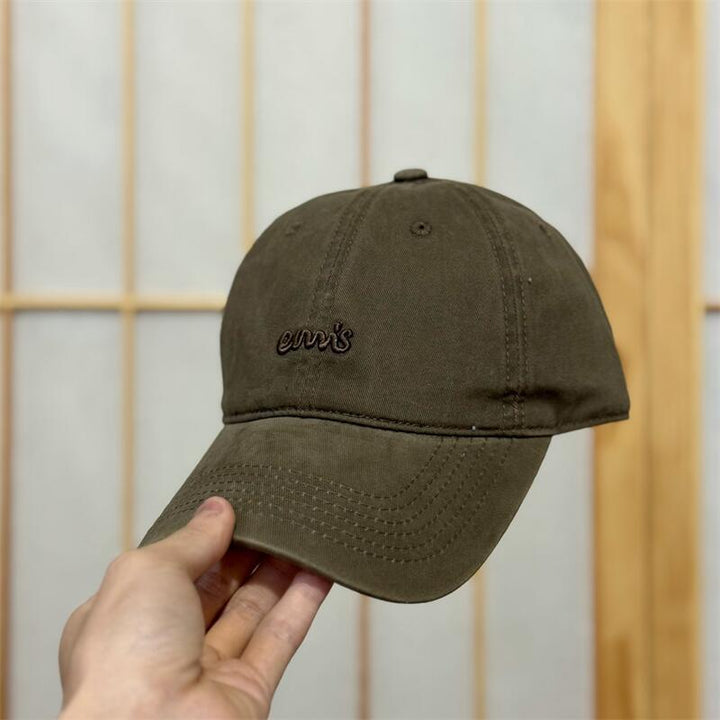 Men's Cotton Twill Adjustable Baseball Cap Bowlift 1784270699