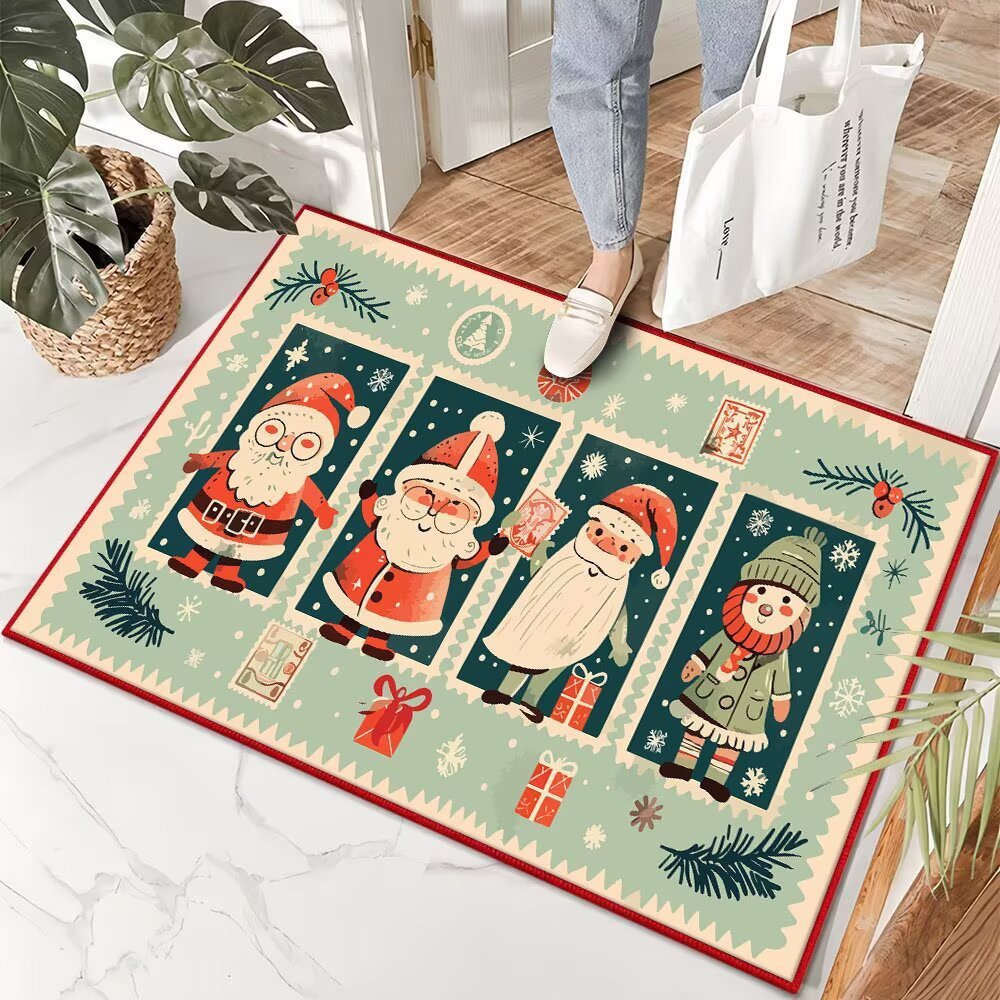 Christmas Decorative Floor Mat Bowlift