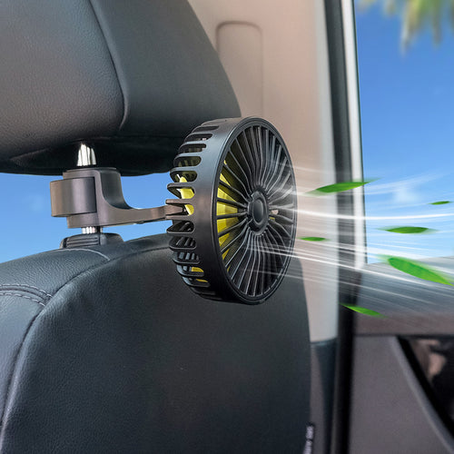 Dual-Breeze Portable Car Fan Bowlift