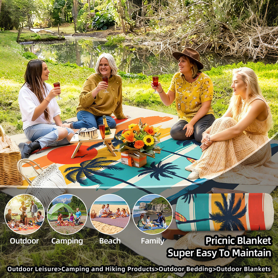 Mandala Design Beach Mat Bowlift