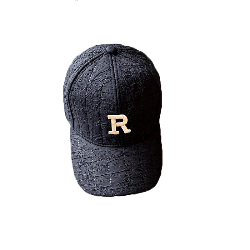 Women's Contemporary Textured Design Baseball Cap Bowlift