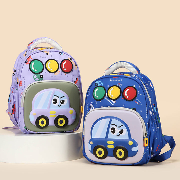 Children's Cartoon-Themed Backpack Bowlift
