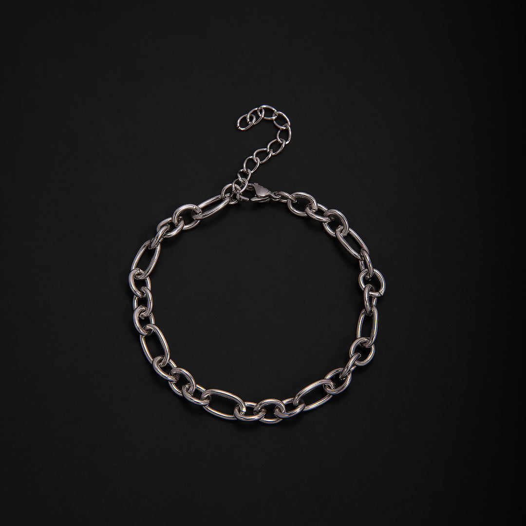 Textured Chain Link Bracelet Bowlift