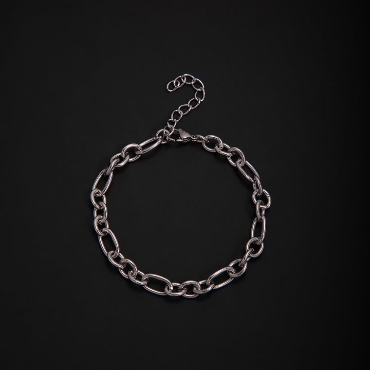 Textured Chain Link Bracelet Bowlift