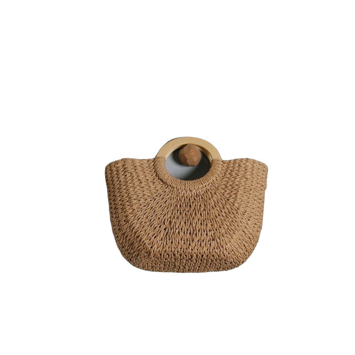 Handcrafted tote bag made from natural raffia Bowlift