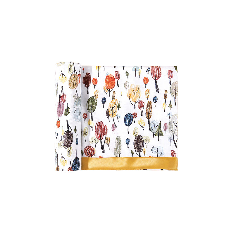 Decorative Printed Muslin Cloth Bowlift