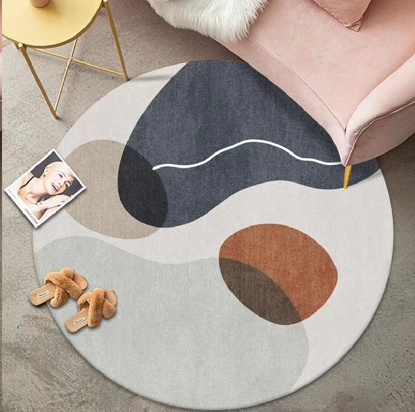 Modern Abstract Area Rug Bowlift