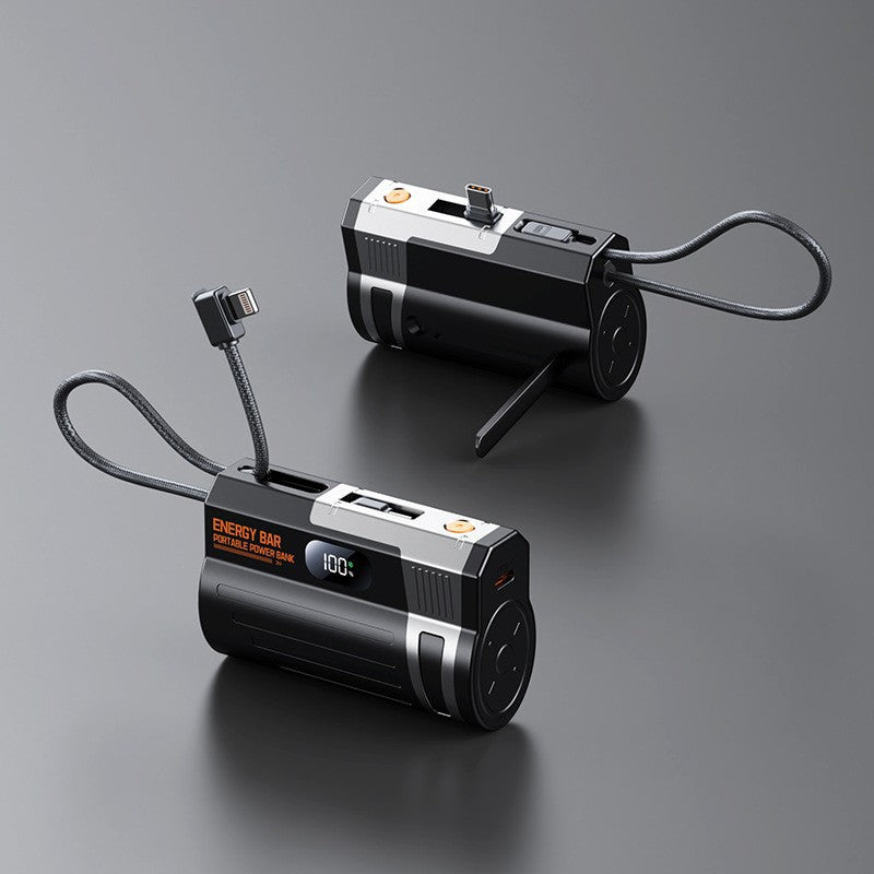 Portable Energy Bar Power Bank with Intelligent Charging Management and LCD Display Bowlift