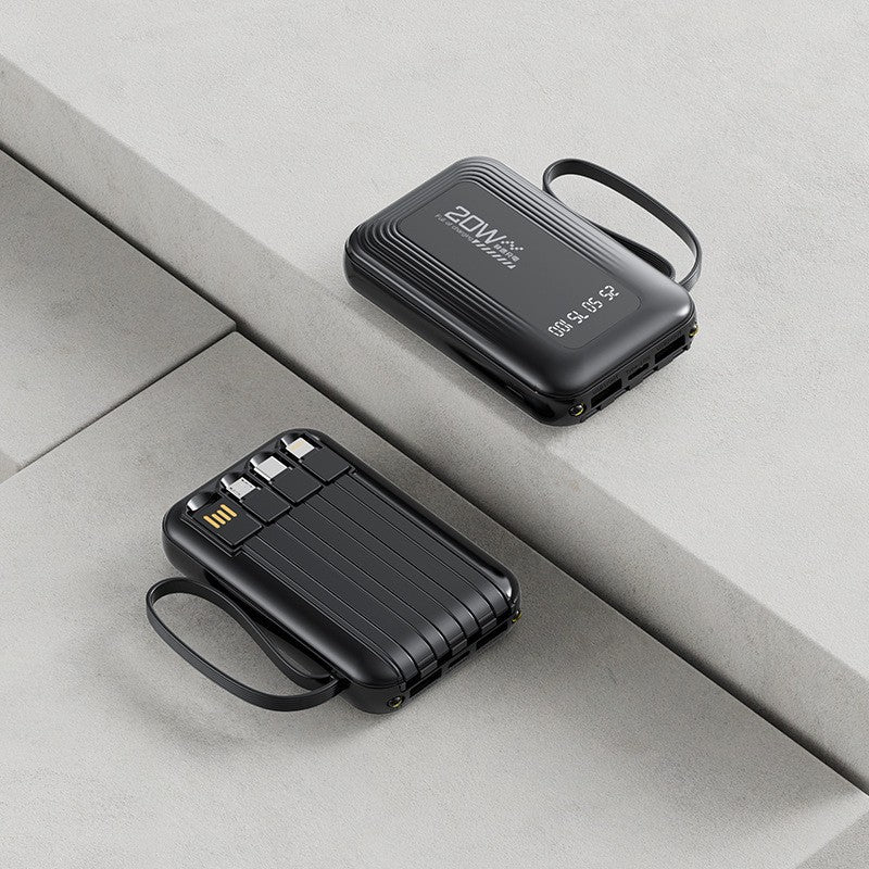 Portable Powerbank with Intelligent Charging Concept Bowlift