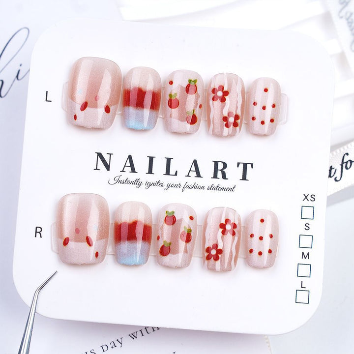 Decorative Stiletto Press-On Nail Set