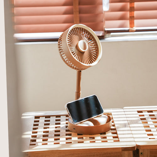 Adjustable Height Portable Desk Fan Bowlift