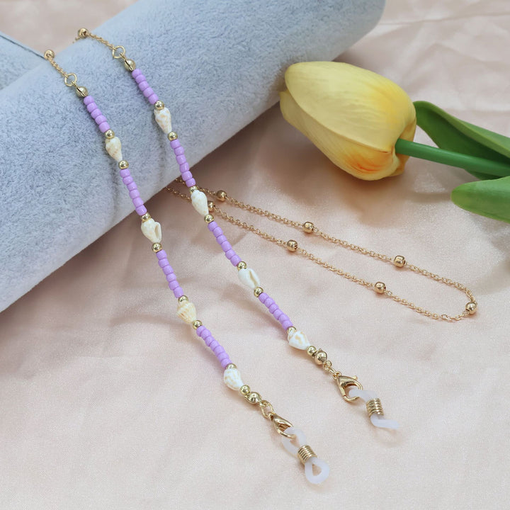 Beaded Eyewear Chain Bowlift