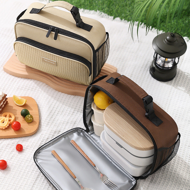 Insulated Lunch Cooler with Multi-Pocket Design Bowlift