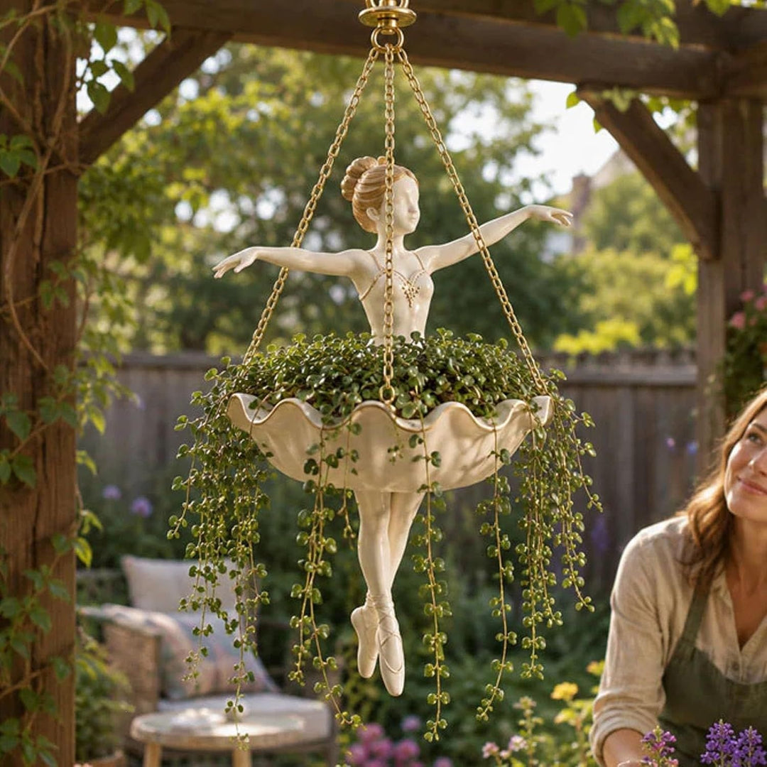 Decorative Flower Pot Hanging Figure Bowlift