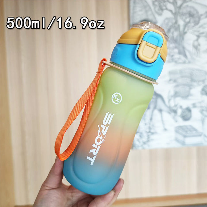 Women's Sports Water Bottle with Ergonomic Design Bowlift