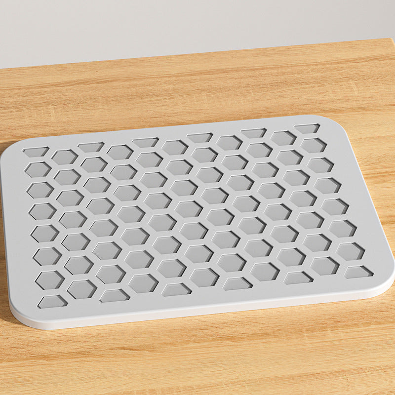 Honeycomb Design Drying Mat Bowlift