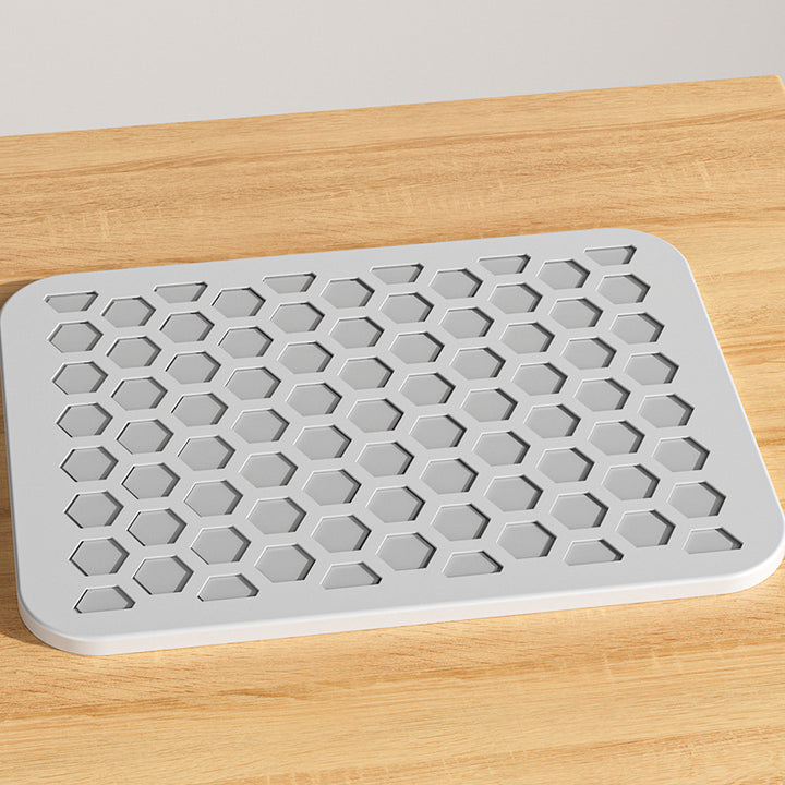 Honeycomb Design Drying Mat Bowlift
