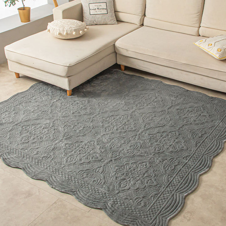 Women decorative living rug Bowlift
