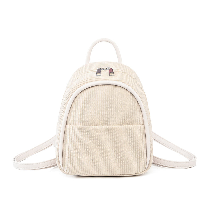 Corduroy Mini Backpack Bowlift