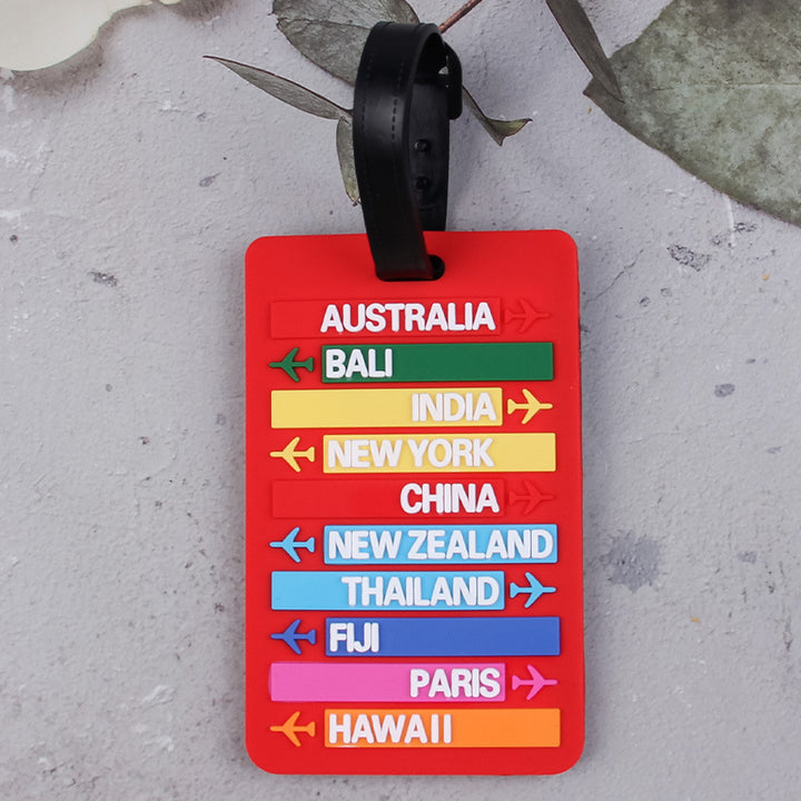 Creative Travel Luggage Tag Bowlift
