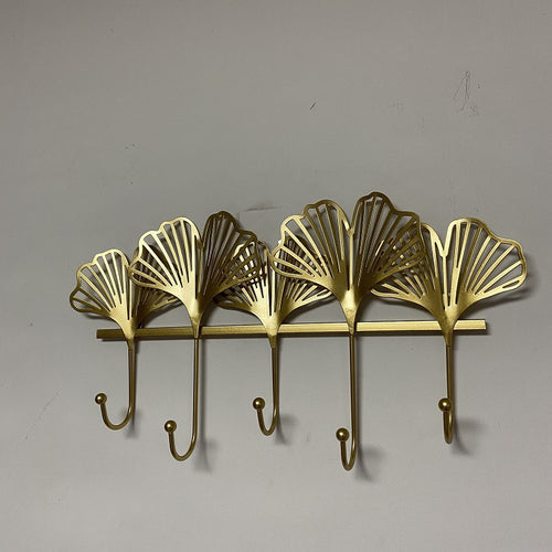 Decorative Leaf Wall Hook Rack Bowlift