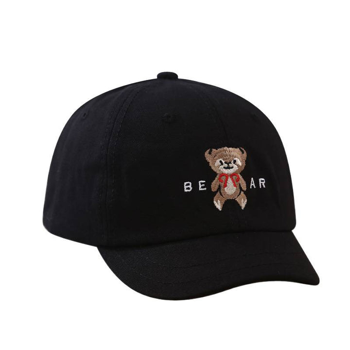 Women's Cute Bear-Embroidered Baseball Cap Bowlift