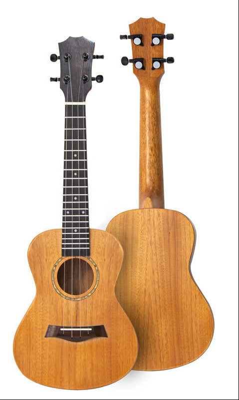 23-Inch Handmade Acoustic Ukulele Bowlift