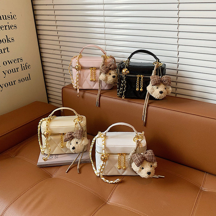 Quilted Mini Cosmetic Case Bowlift