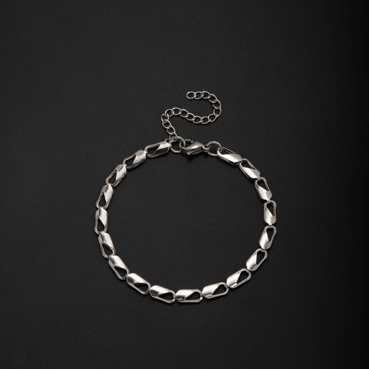 Adjustable Contemporary Link Bracelet Bowlift