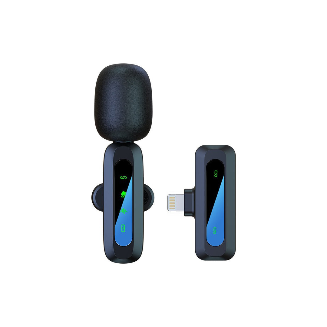 Wireless Lavalier Microphone with High-Sensitivity Audio Recording Bowlift