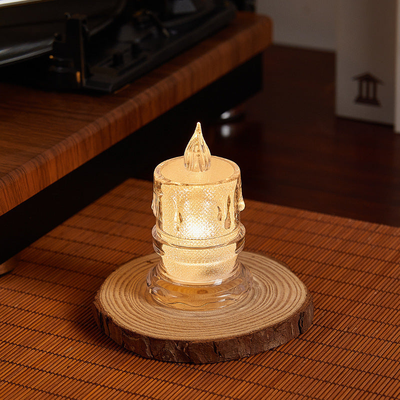 LED Flame Effect Tea Light Candles Bowlift