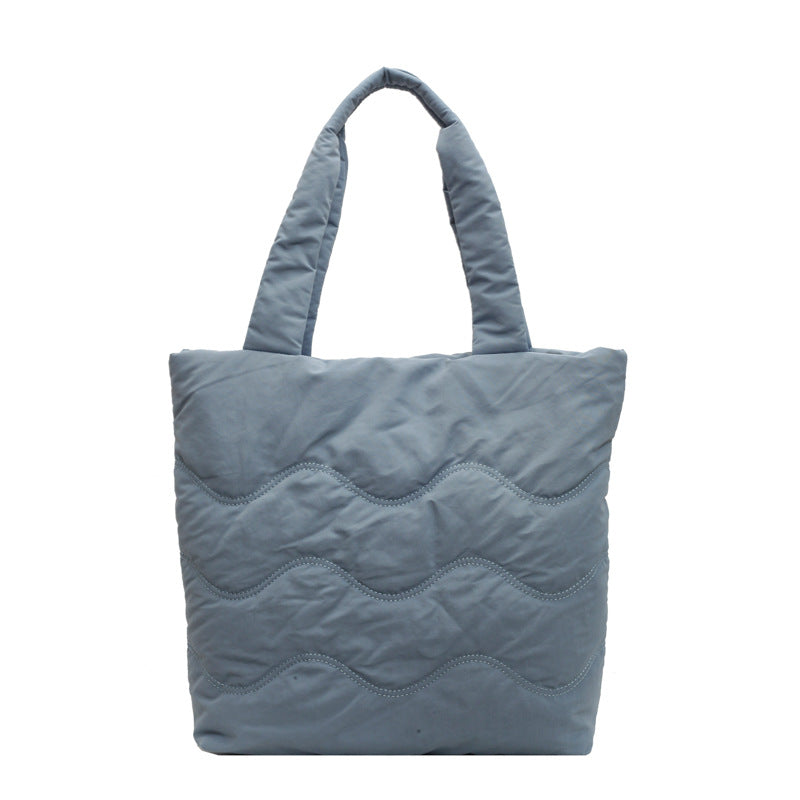 Quilted Everyday Tote Bag Bowlift