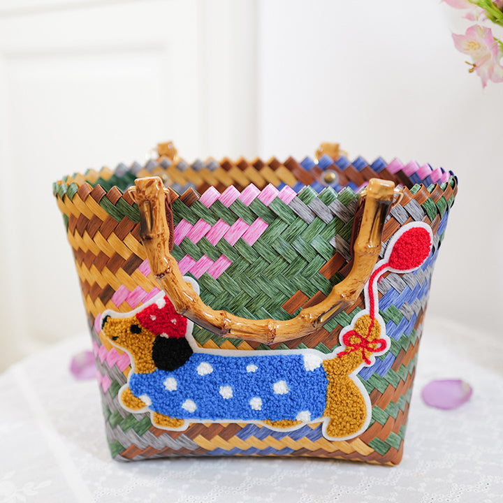 Handwoven Beach Bag Bowlift