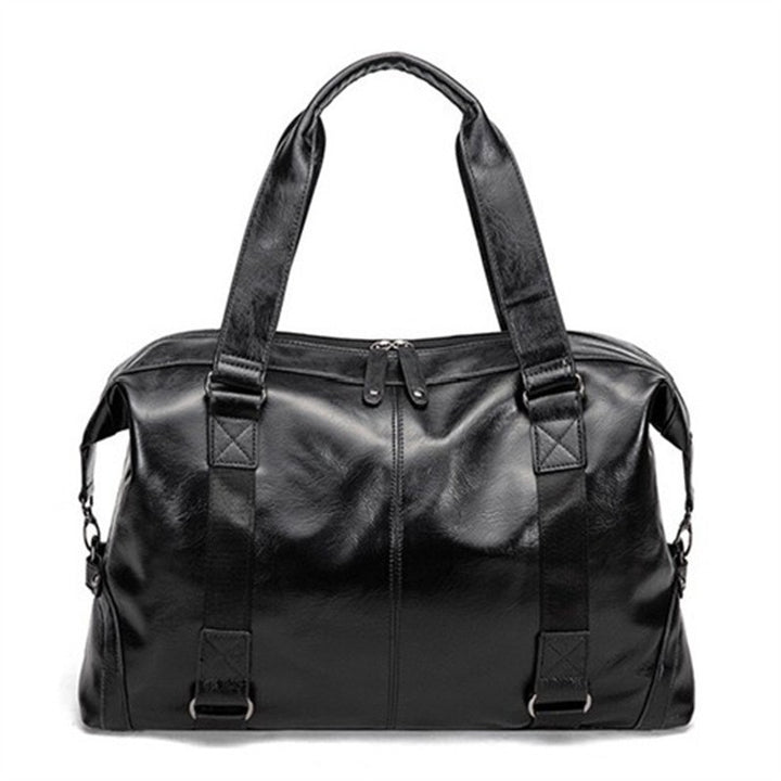 Luxurious Travel Bag Made of High-Quality Leather Bowlift
