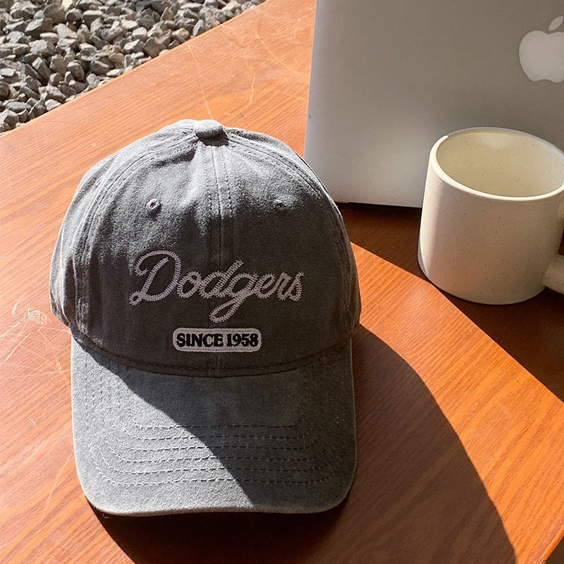 Women's Vintage-Inspired Cotton Baseball Cap Bowlift
