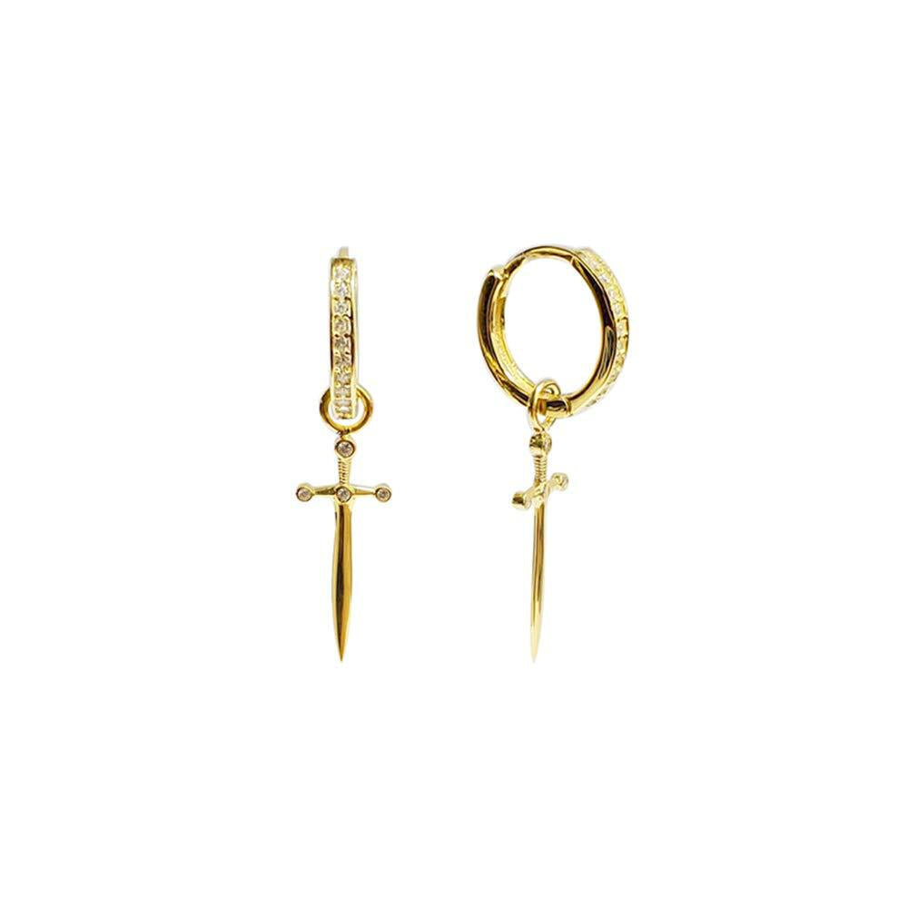 Gothic Sword-Shaped Brooch Bowlift