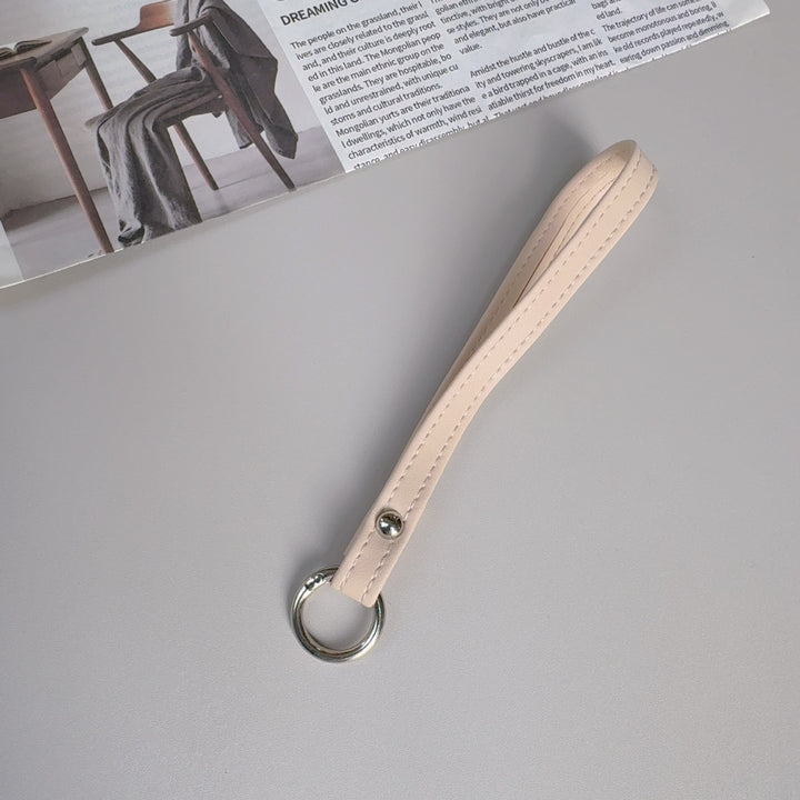 Stylish Faux Leather Keychain Strap Bowlift